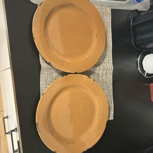 Pier 1 Dinner Plates 11” - Great Condition - Ceramic